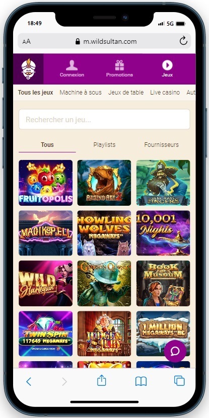 Wild Sultan Mobile Version Wild Sultan Mobile Version